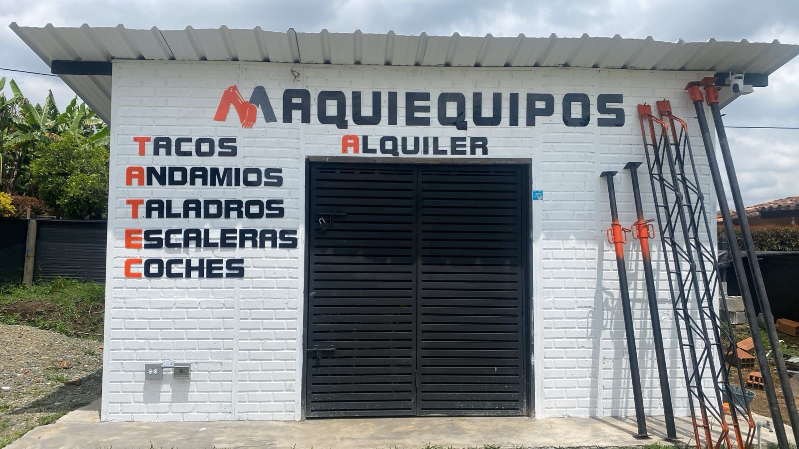 Puntales y soporte de estructuras