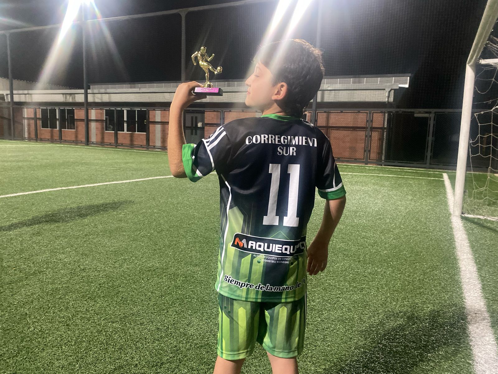 Equipo de Fútbol Corregimiento Sur patrocinado por Maquiequipos